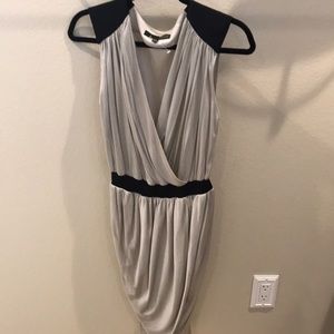 NWOT Brand Plastic Island Champagne Color Dress